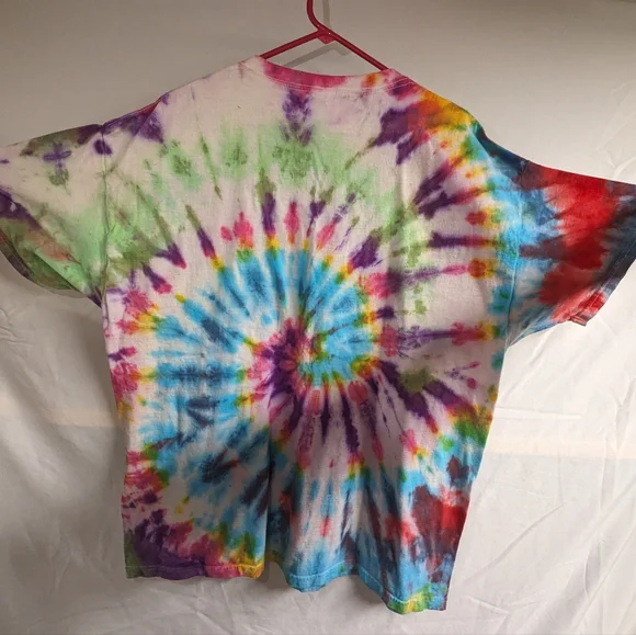 OU Tie Dye Tshirt Oakland University Tee Grizzlies - Picture 3 of 5